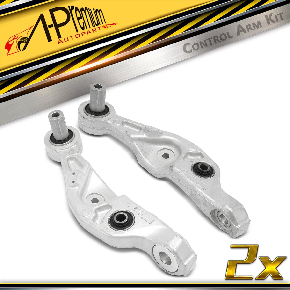 2X Front Lower Rearward Control Arm for Lexus LS460 (2007–2012) 4864050070, 4864050110, 4862050070, 4862050110