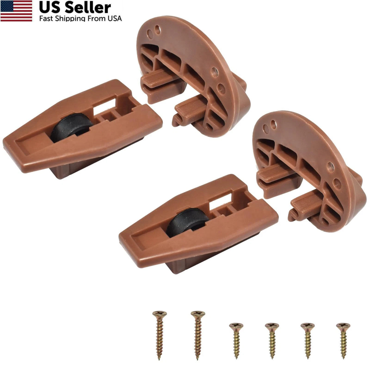 Set of 2 Drawer Guide Kits for Kenlin Rite-Trak II (Compatible)