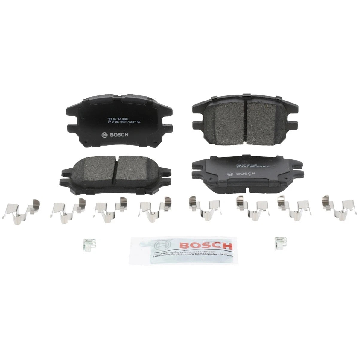 2X BC930 Brake Pad Set Front for Lexus RX300 (2002–2003)