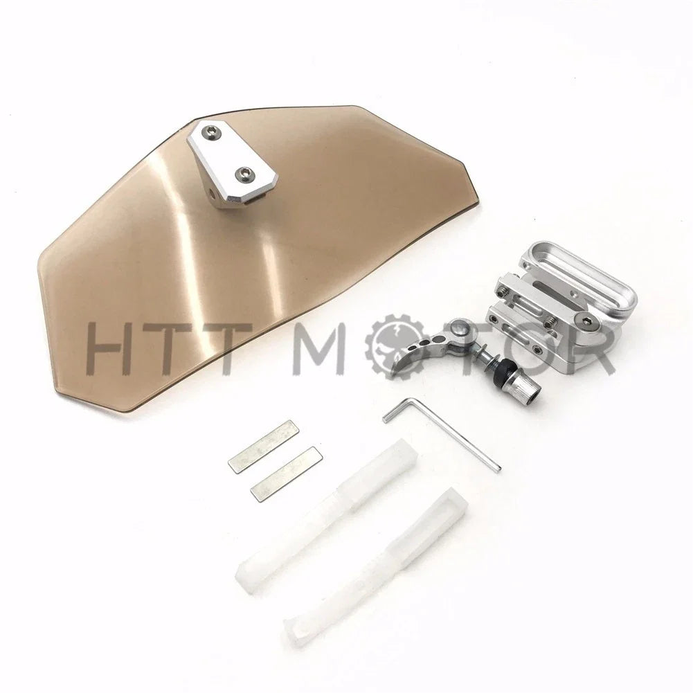 Clip On Windshield Deflector for KTM 1050 1290 (All Years) Smoke