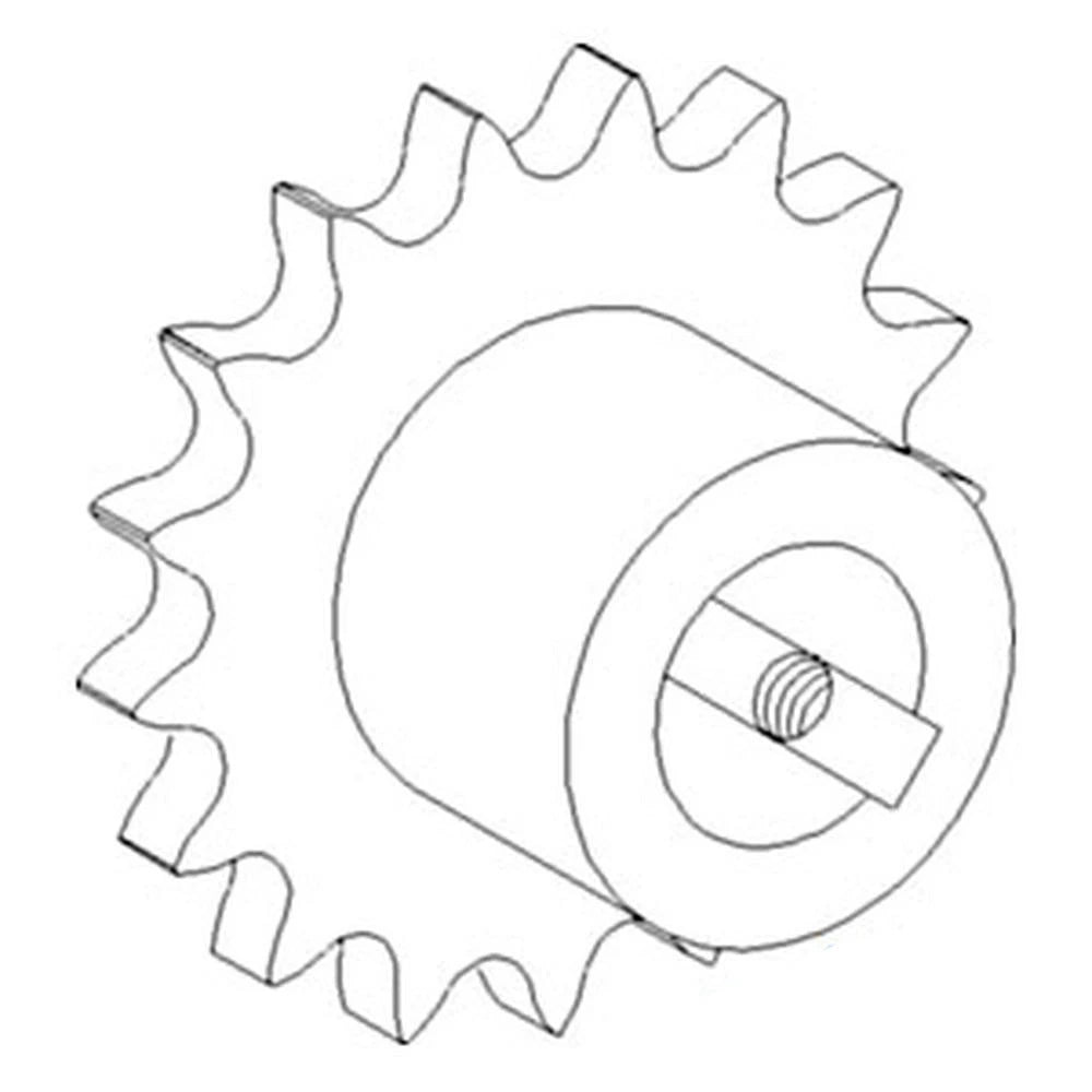 Sprocket for John Deere 9660WTS 9680I WTS 9680WTS 9760STS 9860STS (2000–2023)