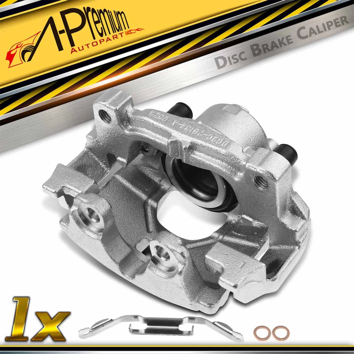 Front Driver Side Brake Caliper w/ Bracket for Ford Fusion Lincoln MKZ (2013–2020) 345028, 18-B5474