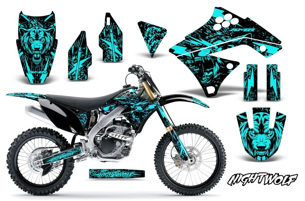 Graphics Stickers Decals for Kawasaki KXF250 KX250F (2009–2012)