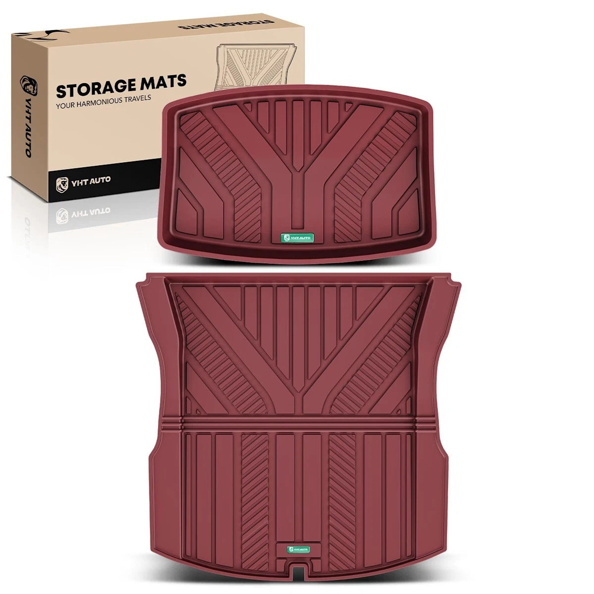 Set of 2 Floor Mats for Tesla Model 3 (2025) 18090774, Second Row