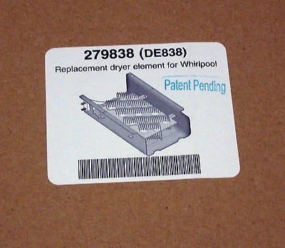 Heating Element Coil Assembly for Whirlpool Roper & Kenmore Dryer
