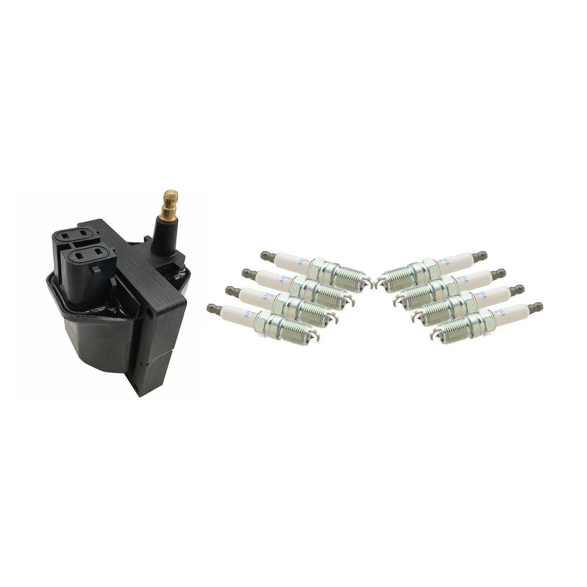 Set of 8 Hitachi Ignition Coils & NGK Iridium Spark Plugs for C2500 G30 P30 G3500