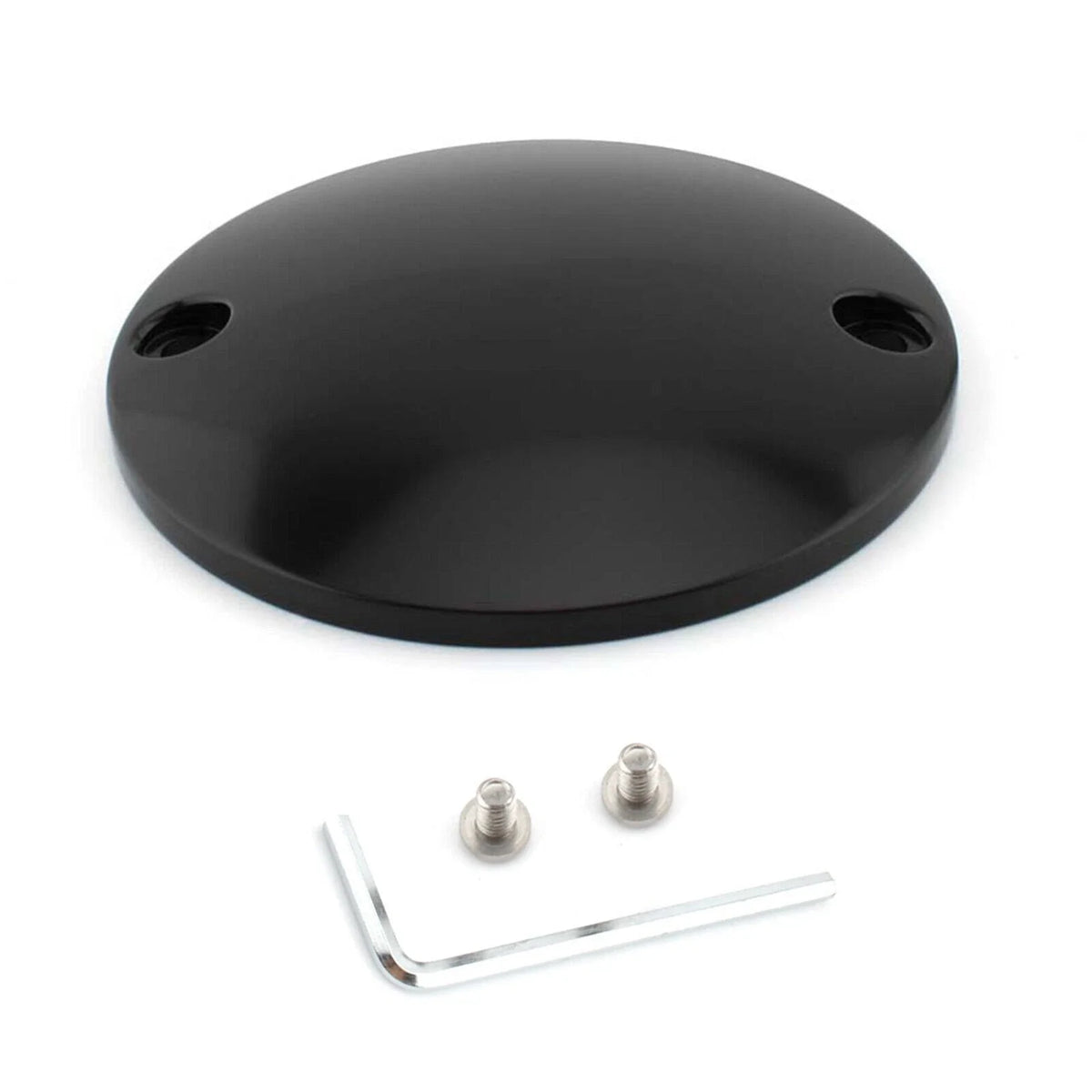 Timing Ignition Timer Cover for Harley XL 883 1200 Dyna FXST (Black)