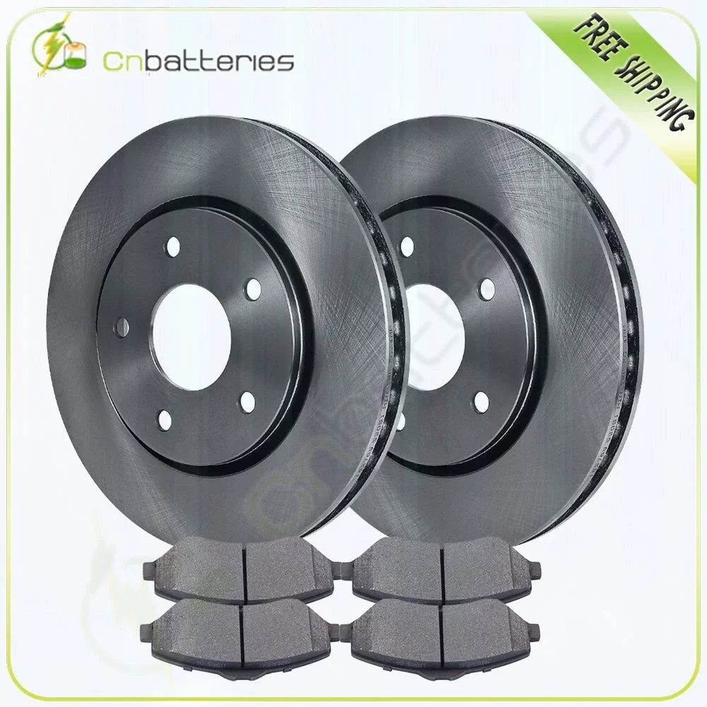 Front Brake Pads and Rotors for Chrysler Town & Country (2008–2010)