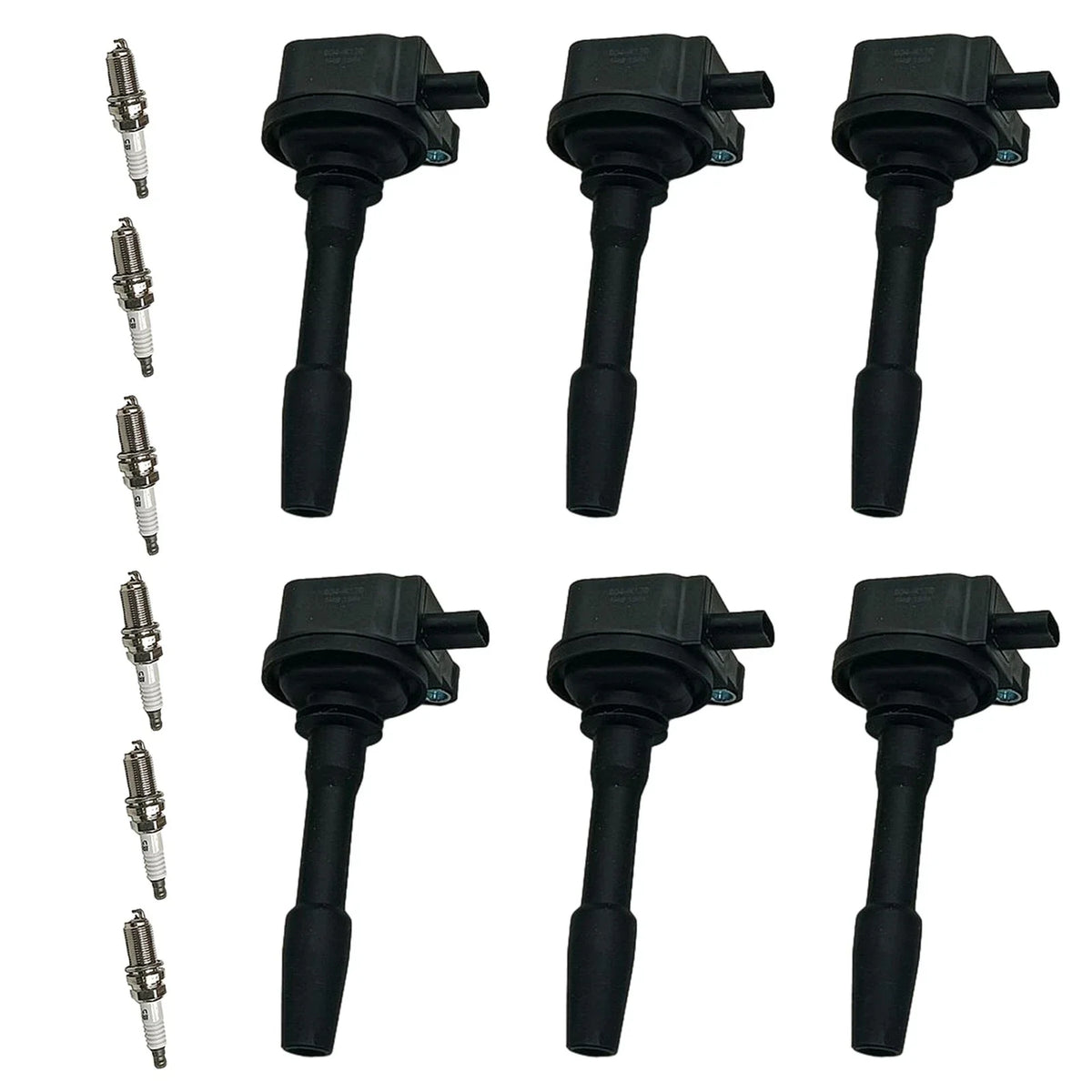 6X Ignition Coil & Iridium Spark Plug for Ford F150 (2018–2021)