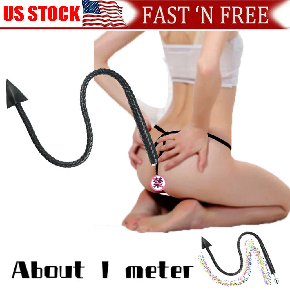 Demon Tail Whip G-spot Massage Plug for Flirt SM