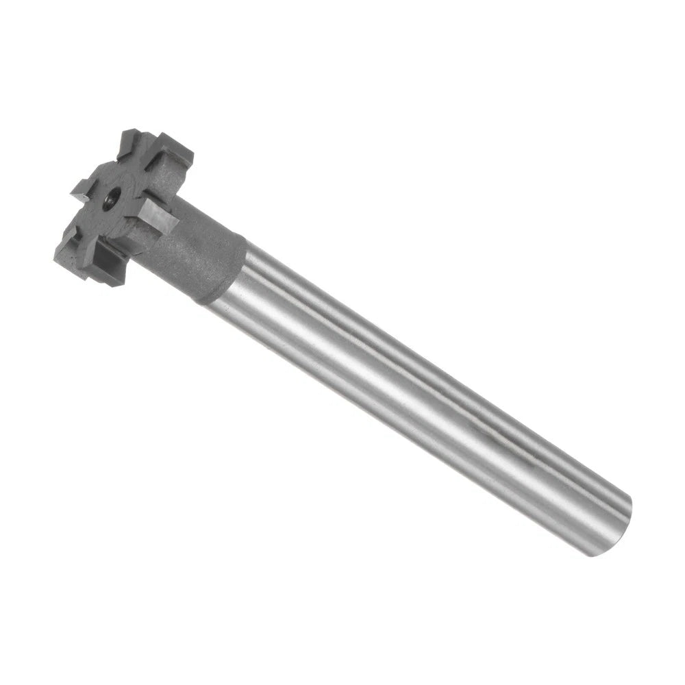 T-Slot Milling Cutter 6mm Depth 25mm Dia 12mm Shank 6 Flute