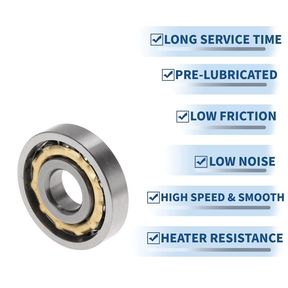 E11 Deep Groove Ball Bearings for Scooter Skateboard Wheel (11x32x7mm)