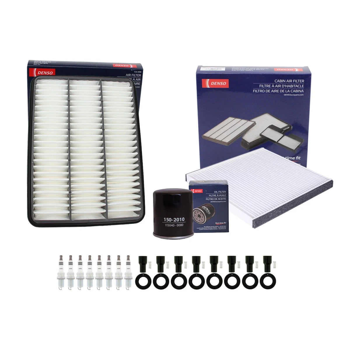 Tune Up Kit with NGK 8 Spark Plugs & Boots for Lexus GX470 (2003–2009)