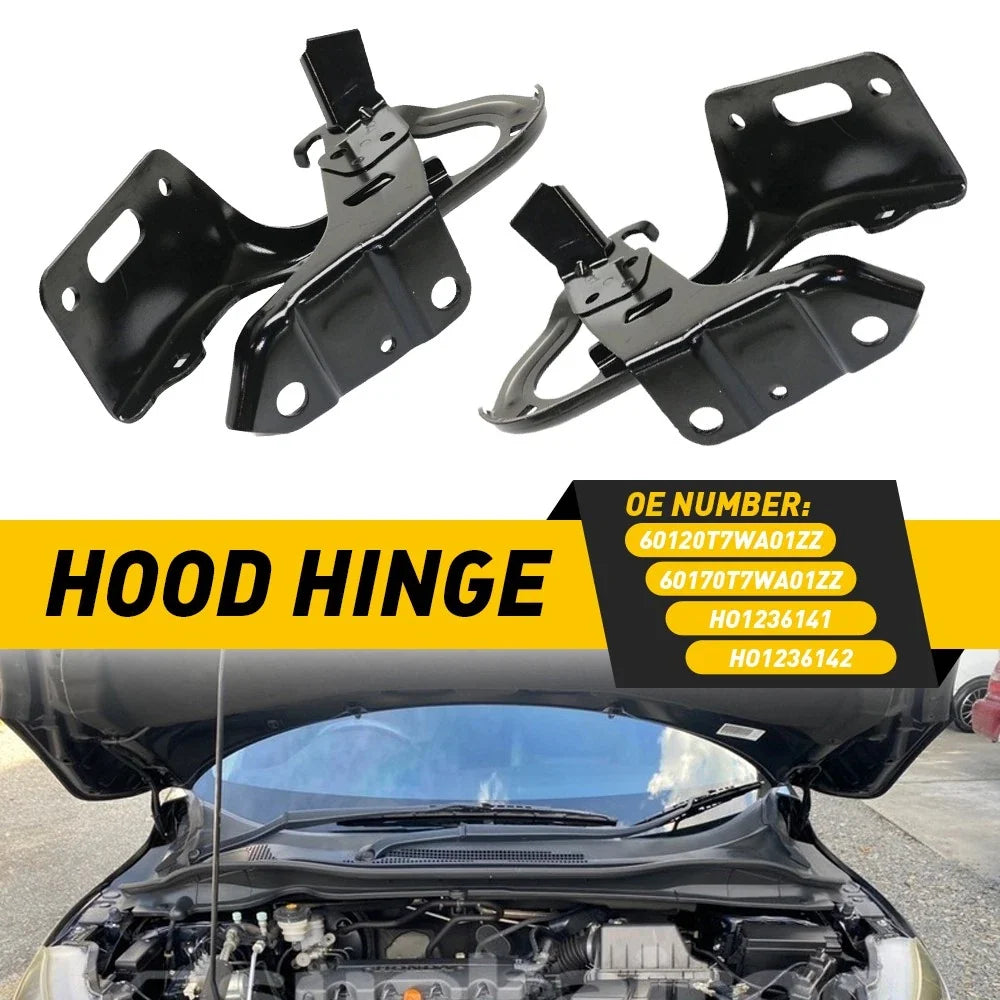 Set of 2 Hood Hinges for Honda HR-V (2016–2022) EH