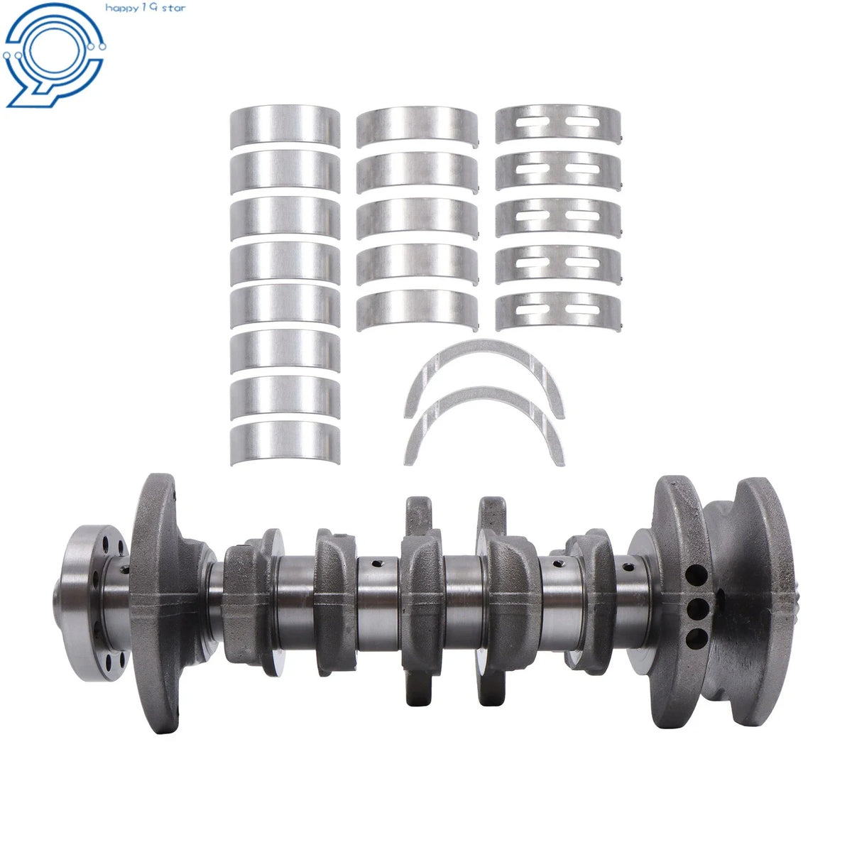 Crankshaft + Bearings for VW Audi S3 A4 A5 Q5 TTS CJX 2.0L (2004–2018)
