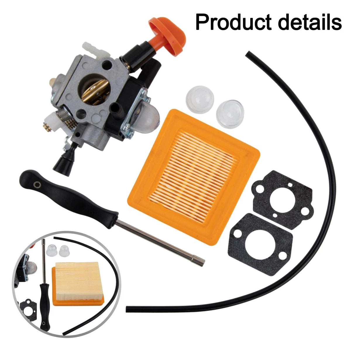 Carburettor Kit FS131 FS311 for Brush Cutters (Easy Installation)
