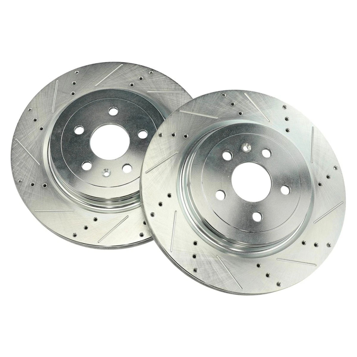 2X Rear Brake Discs for Tesla S (2012–2016) - 17983909, S12152001