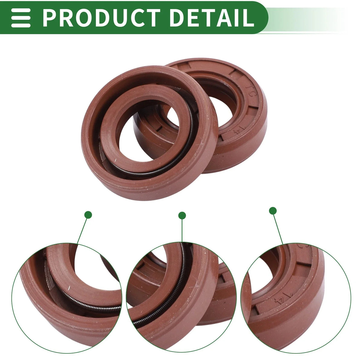 Set of 5 Oil Seal Rotary Shaft Seal 14x25x7mm for Various Models