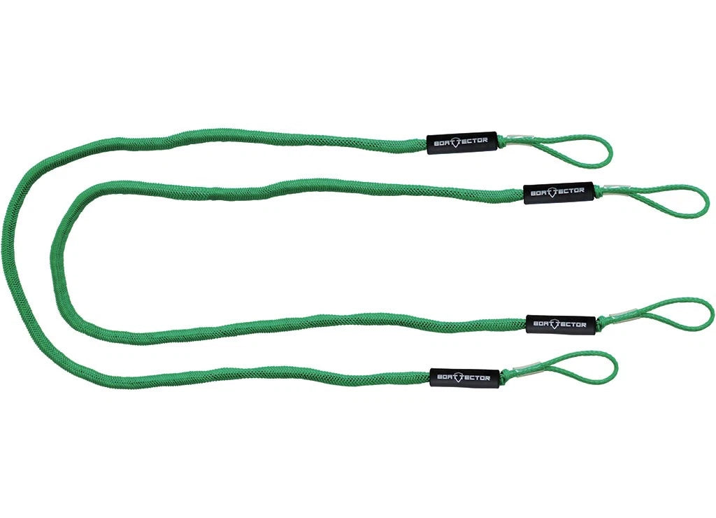2X Bungee Dock Line for BoatTector (3006.3062) - 7', Green