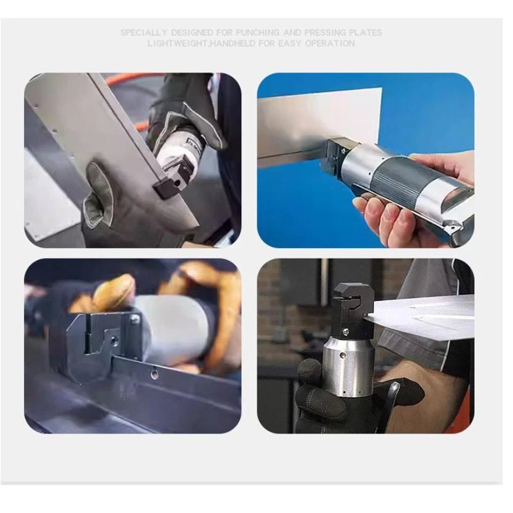5mm Pneumatic Sheet Metal Air Punch Flange Tool (10 inch)