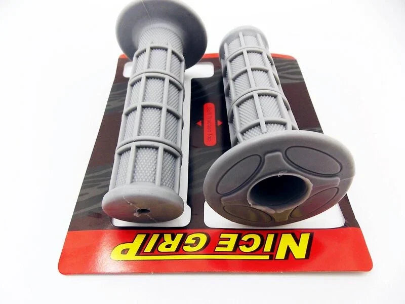 Grey Hand Grip Set for Honda CRF110 (2013-2023) - Left & Right Pair