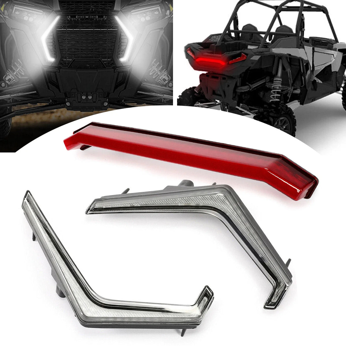 Set of 2 Accent Light Kit for Polaris RZR XP 4 Turbo 1000 (2019–2023) #2884053