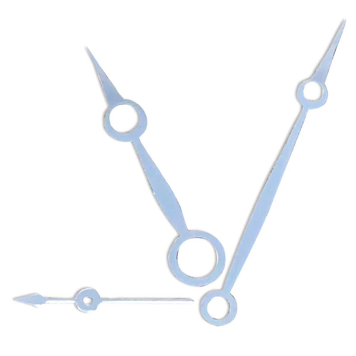 Silver Watch Hands Needles Pins Kit for Parnis ST36 P176 EAT 6497 6498