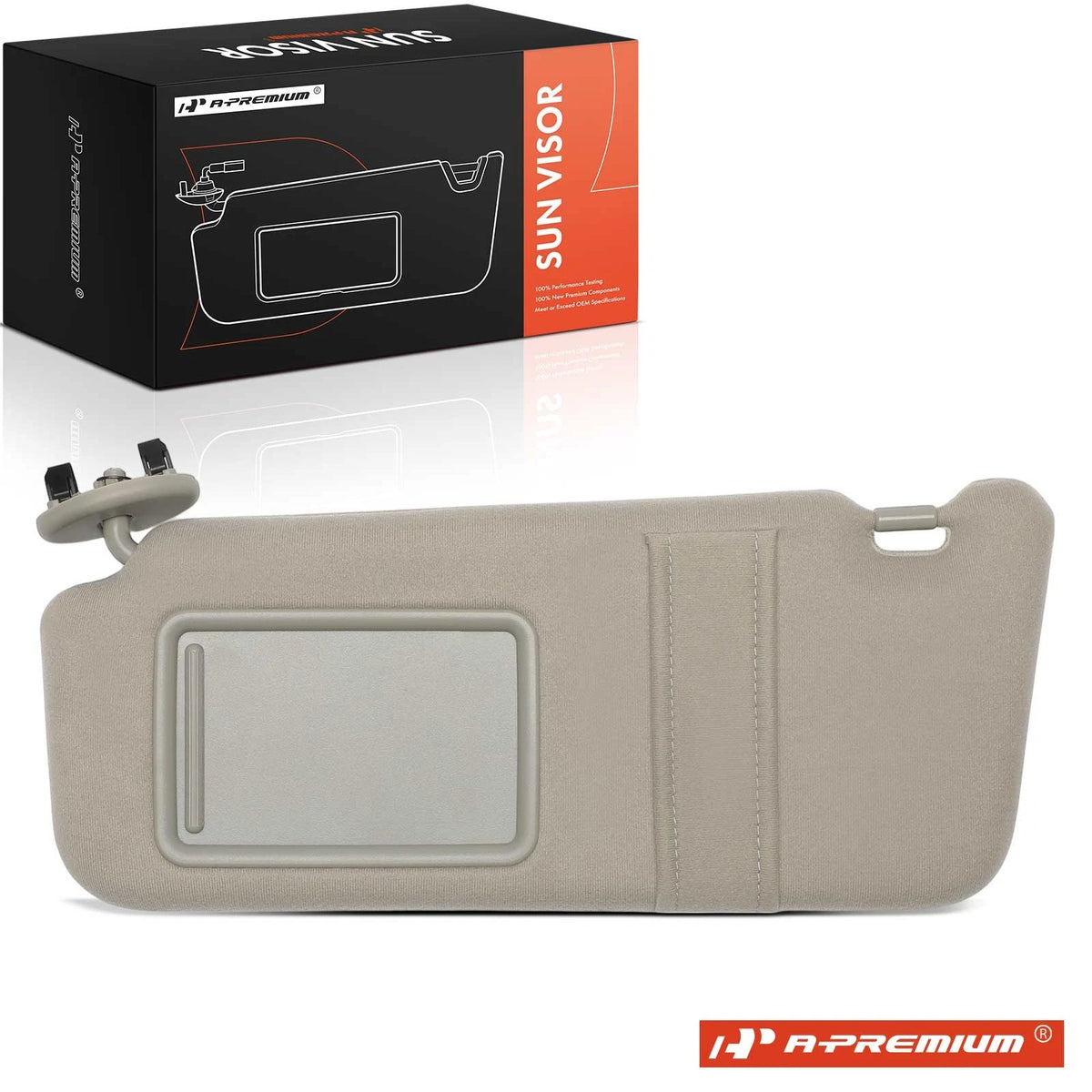 Sun Visor with Mirror for Toyota Camry (2007–2011) 7432006780B0