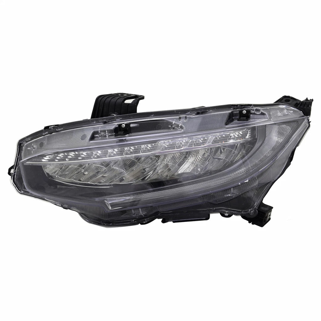 Headlight Assembly for Honda Civic (2019) - Driver Side, LED, CLX-M0-317-1181L-ASN2-CL360A50, HO2502195
