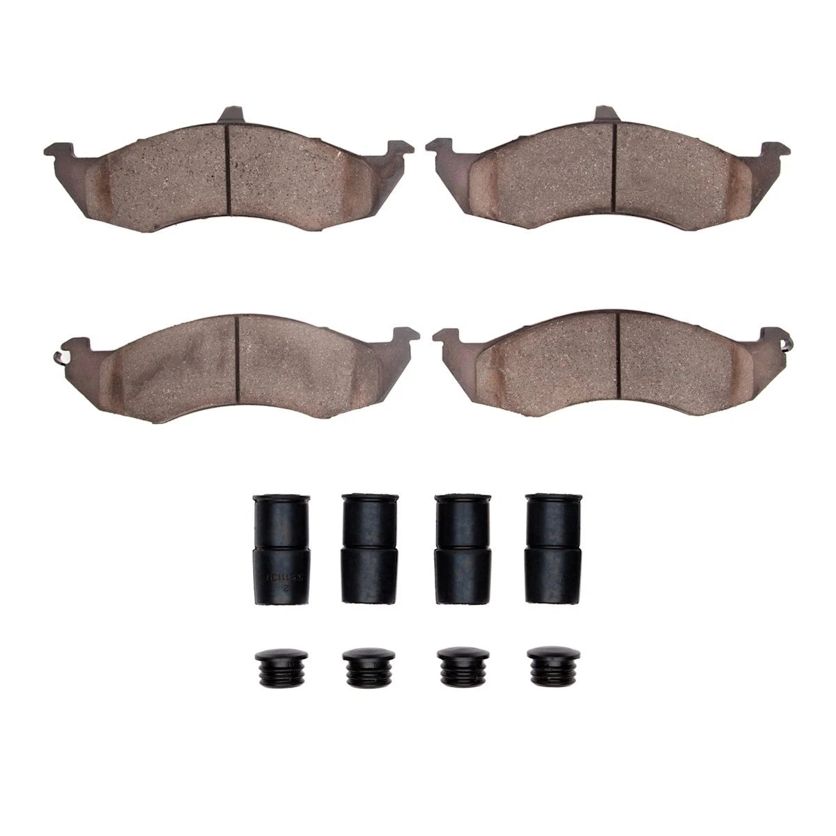 2X Brake Pad Set for Ford Thunderbird Mercury Cougar (1989–1992) 2551-0417-01