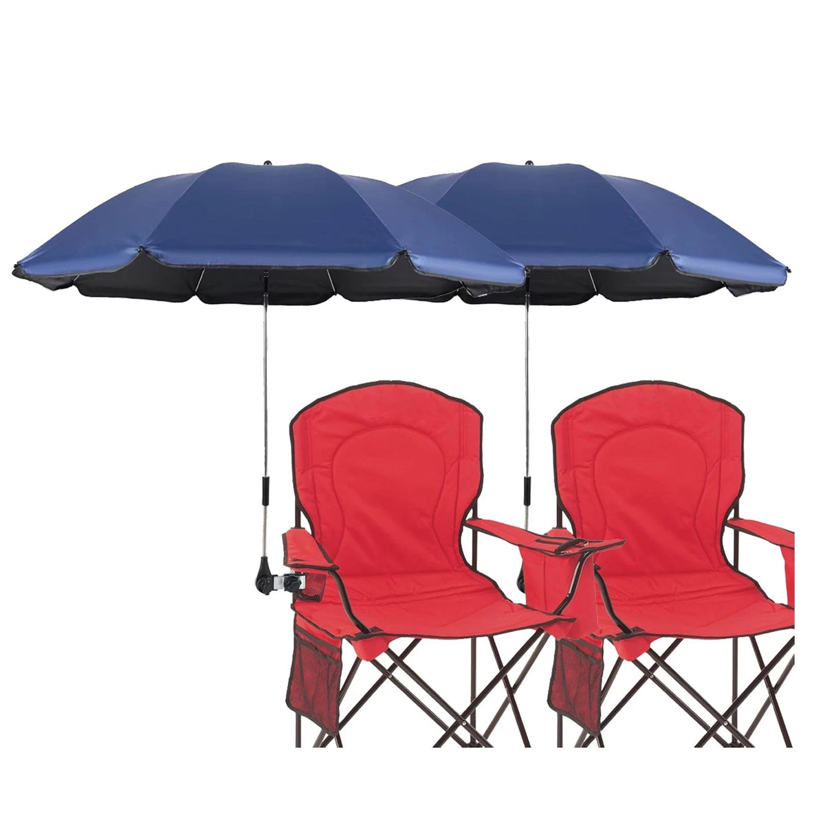 Beach Chair Umbrella with Universal Clamp for Patio
