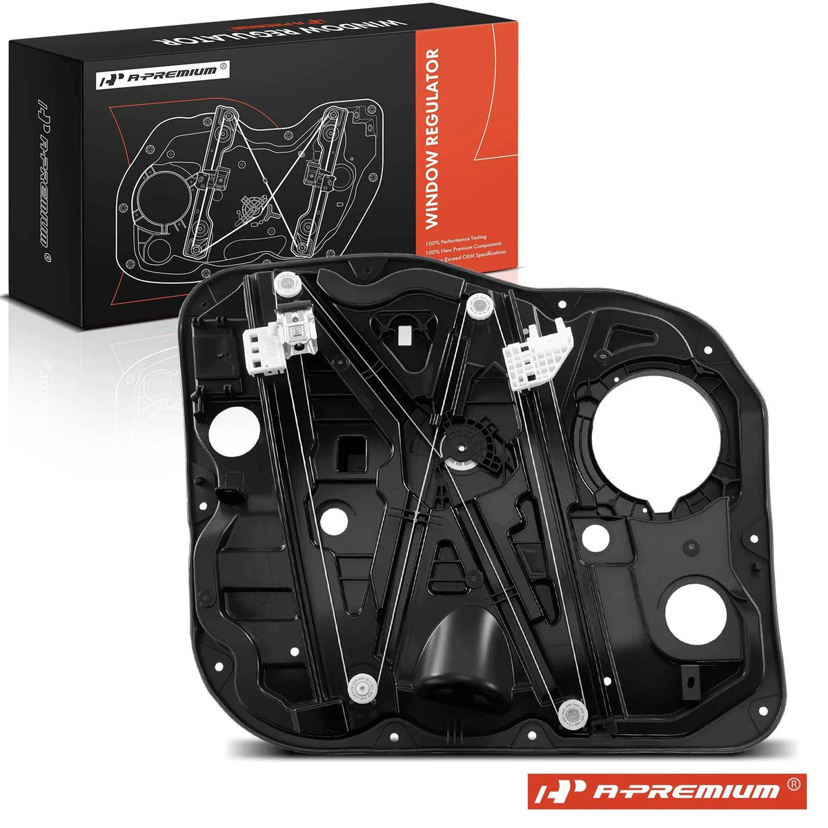 Front Right Power Window Regulator for Hyundai Santa Fe (2019–2022) 82481S1010, 82481S1030, 82481S2000, 380575