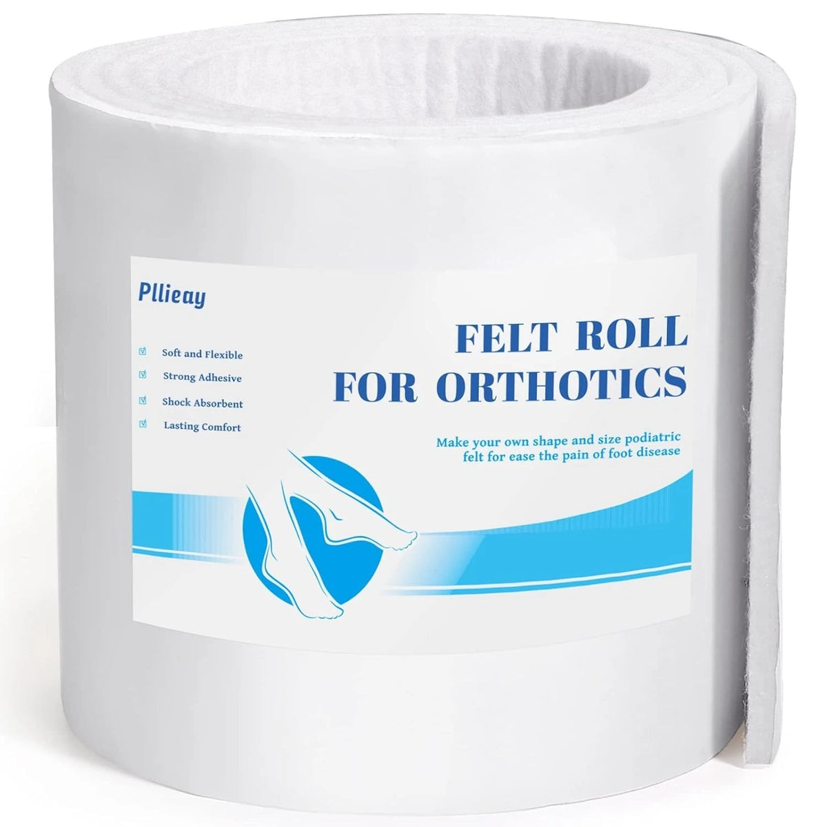 1/4" x 6" Adhesive Felt Roll (2.5 Yd) for Automotive Applications