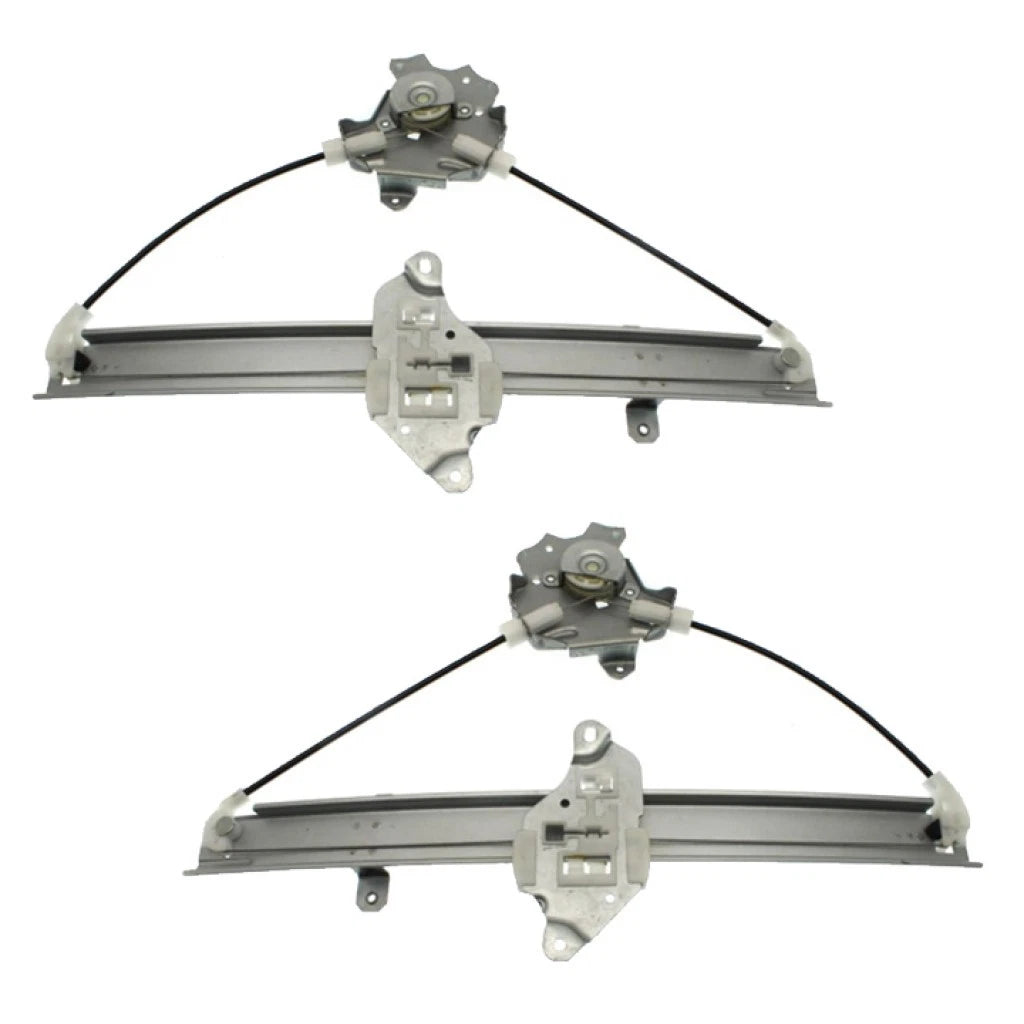 Set of 2 Window Regulators for Mitsubishi Lancer (2002–2006) PLX-M0-USA-M491706-CL360A72, MI1551103, MI1550103
