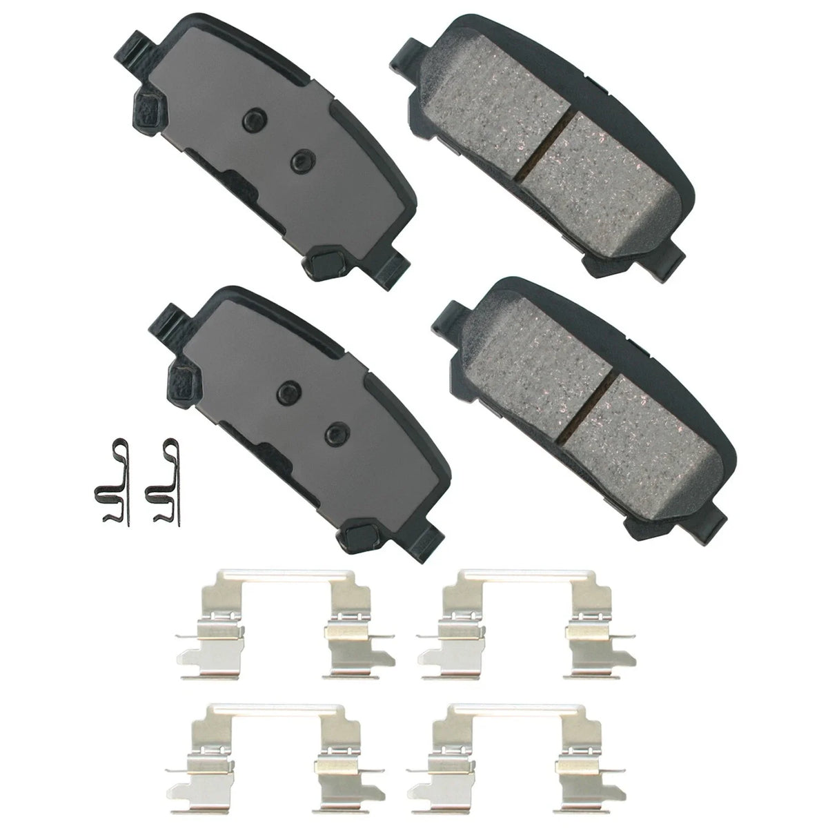 Akebono ProACT Ultra Premium Ceramic Brake Pads for (ACT1806)