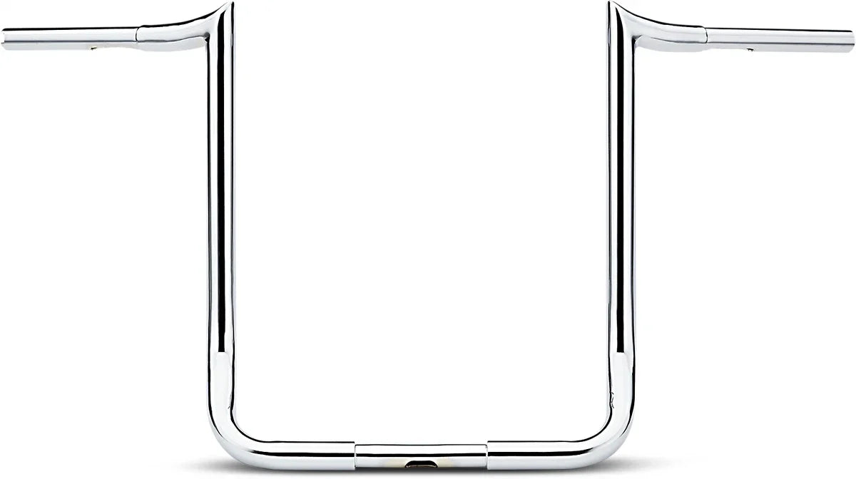 1-1/4" Prime Ape Bagger Handlebar for Harley (Chrome, 18", LA-7352-18)