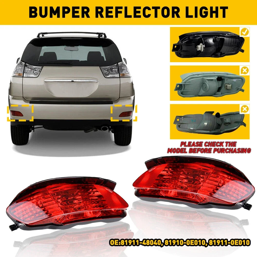 Rear Turn Signal Brake Light for Lexus RX300 RX330 RX350 (2004–2009)