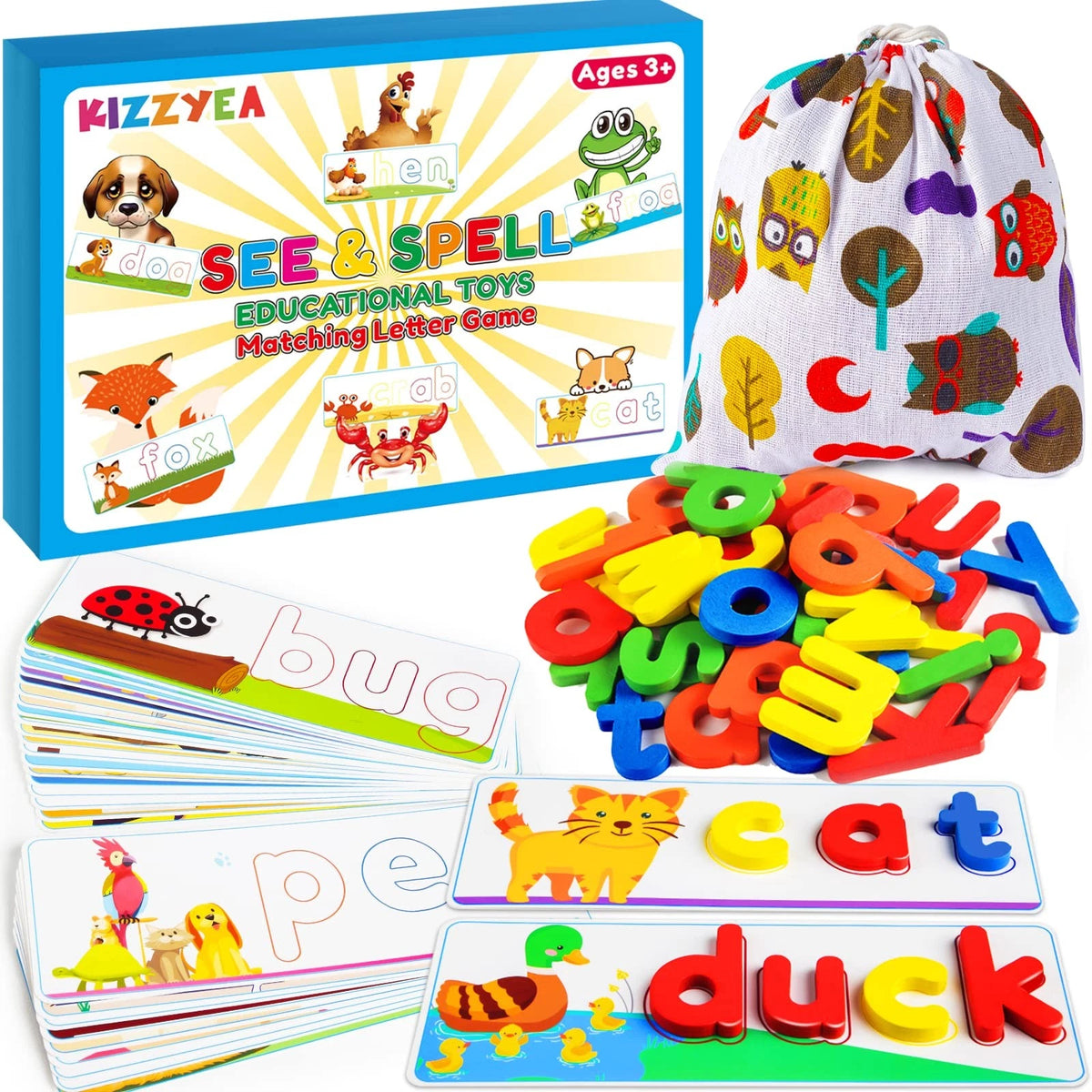 Educational Toys for Kids 2-6 Years Old - Multicolor Set