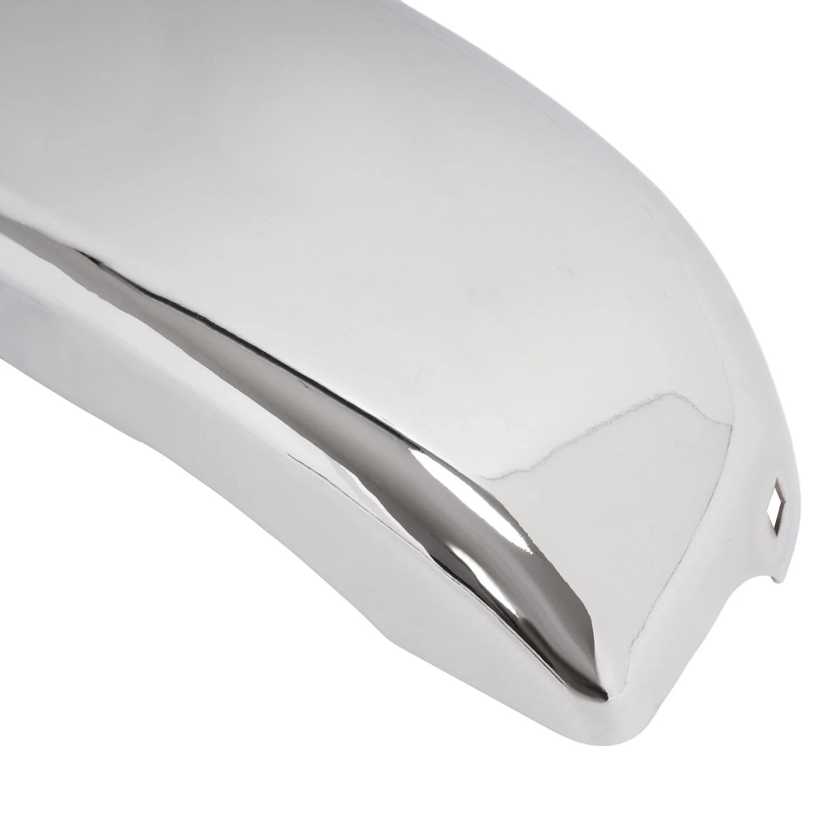 Set of 2 Chrome Front Bumper End Caps for Nissan Pickup (1995–1997)