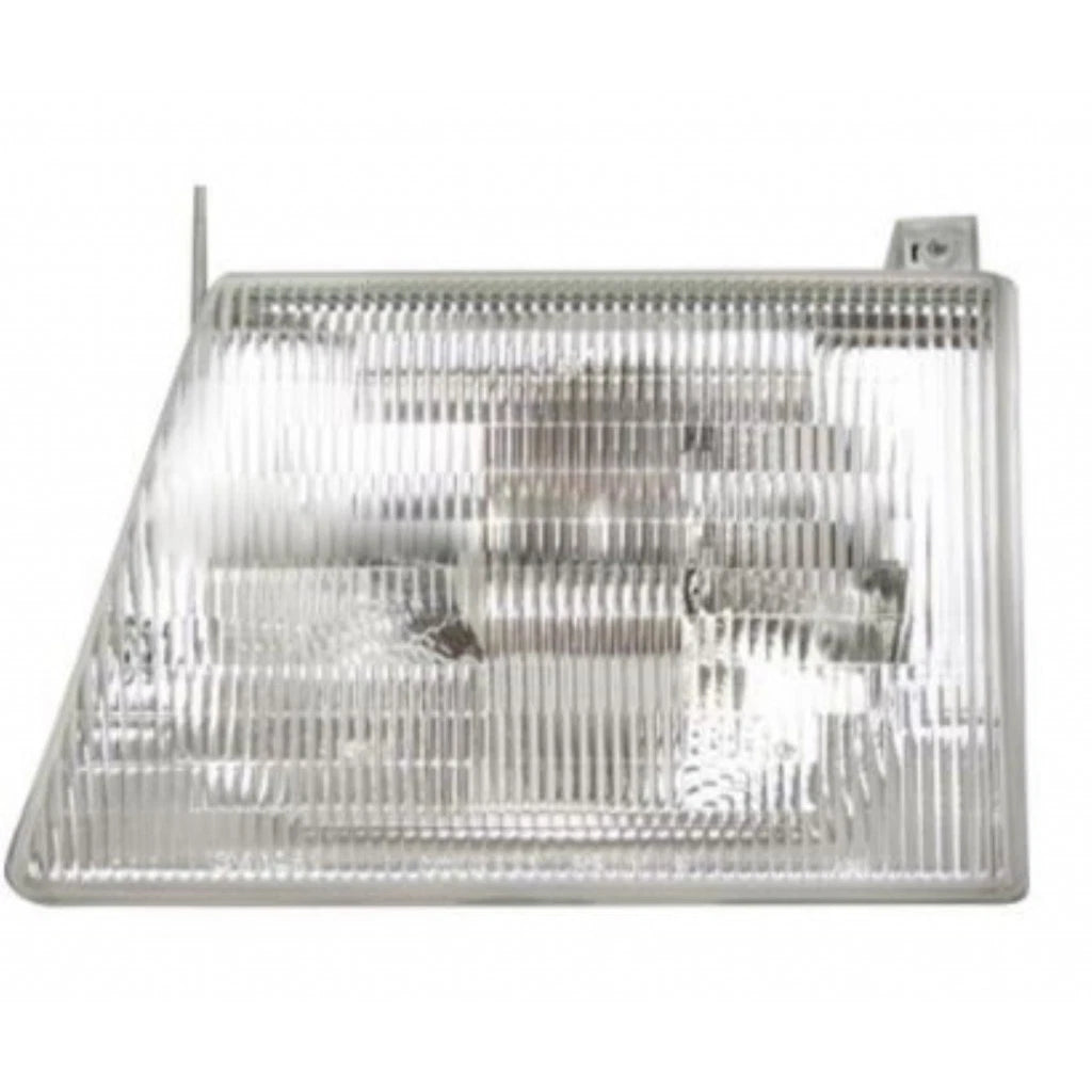 Driver Side Headlight for Ford E-350 Club Wagon (2003–2005) MLX-SHE563-151QL-CL360A56, FO2502153
