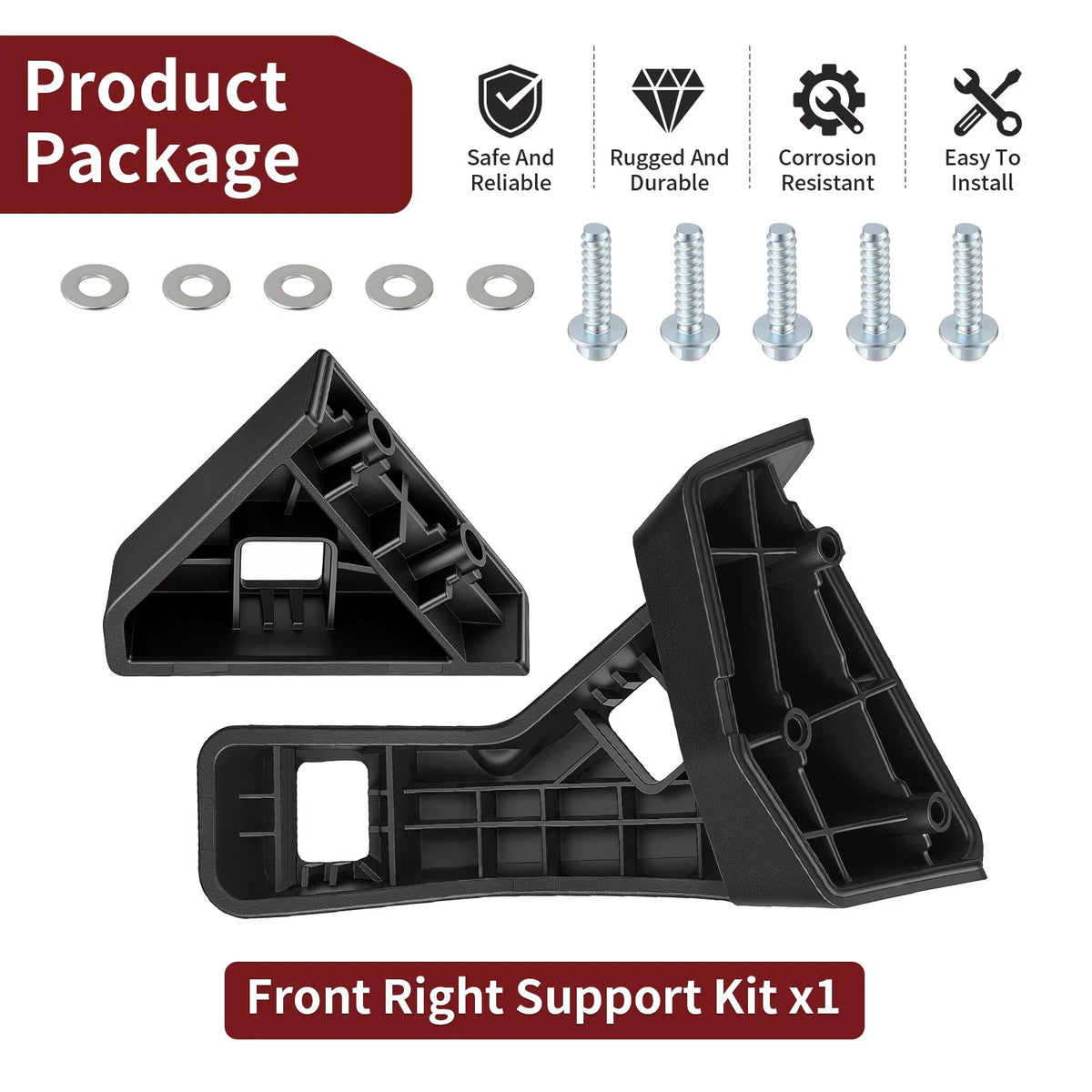 Front Right Support 295100949 for Sea-Doo GTX 230 300 155 (2018–2021)