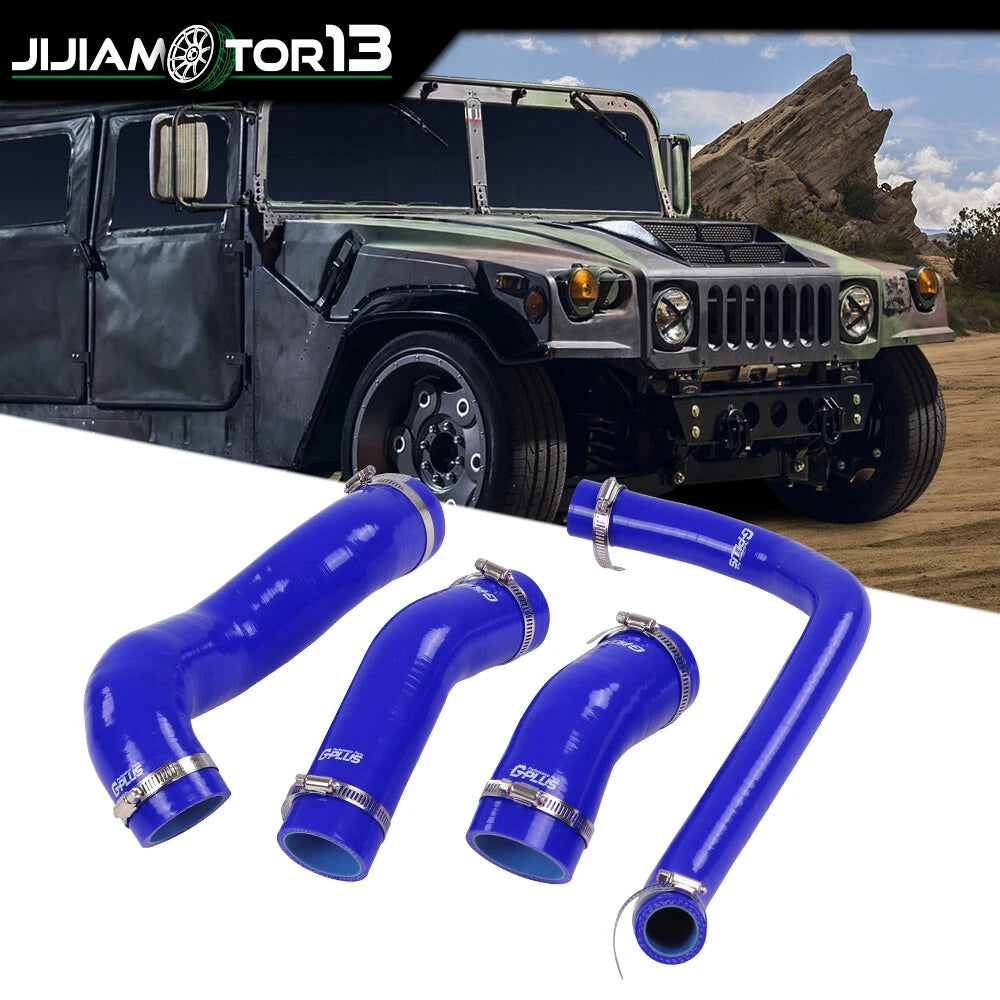 Radiator Hose w/ Clamp for Humvee (J-01SHC3202ABL)