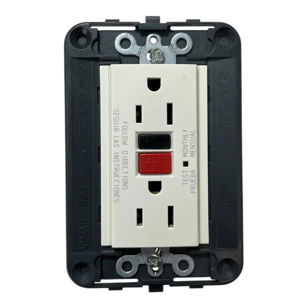 GFCI Socket Outlet 20 Amp 125V for Vimar Idea (16296)