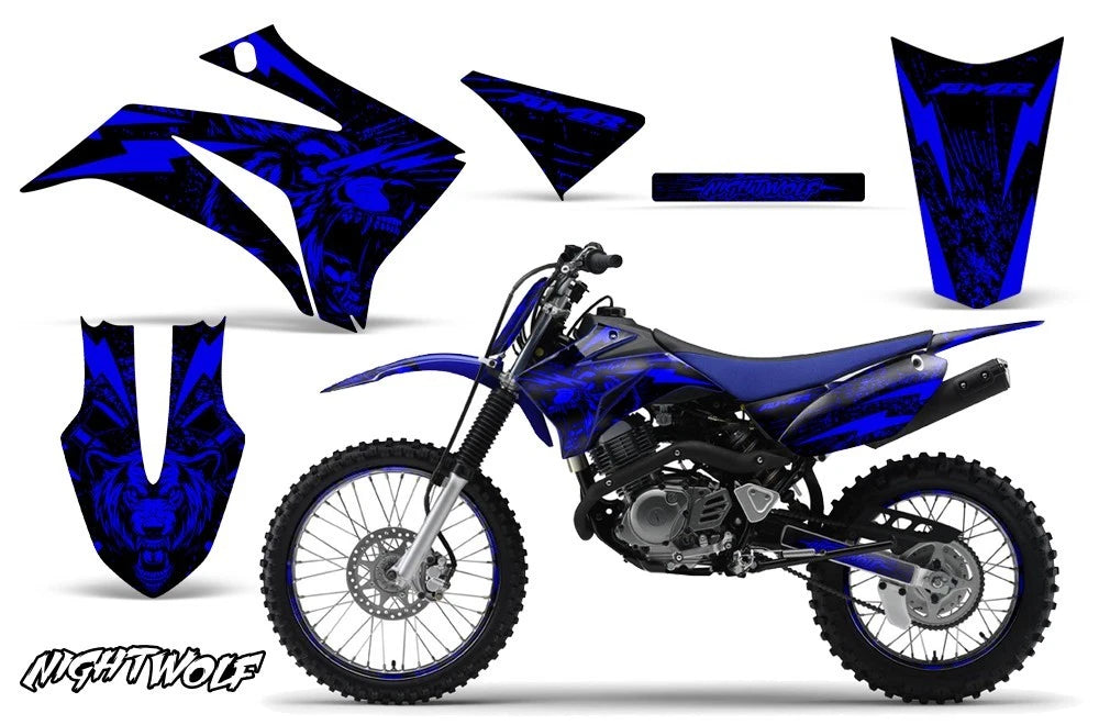 Graphic Stickers +#PLT/RIM Decals for Yamaha TTR125 (2008–2018)