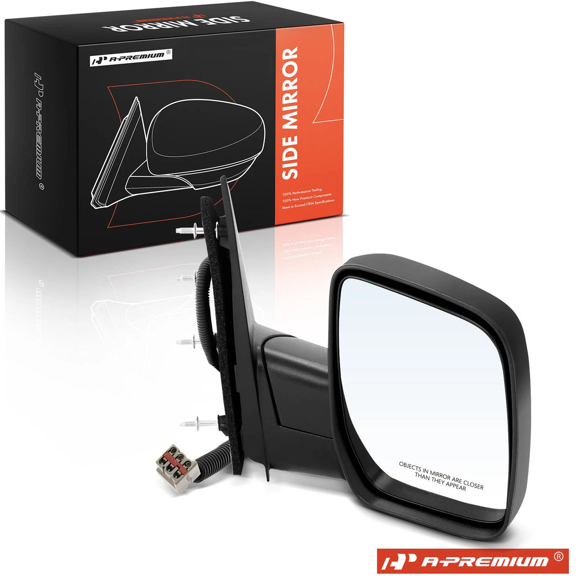 A-Premium Power Mirror for Ford E-150 E-250 (2007–2008) 7C2Z17682AA, FO1321288
