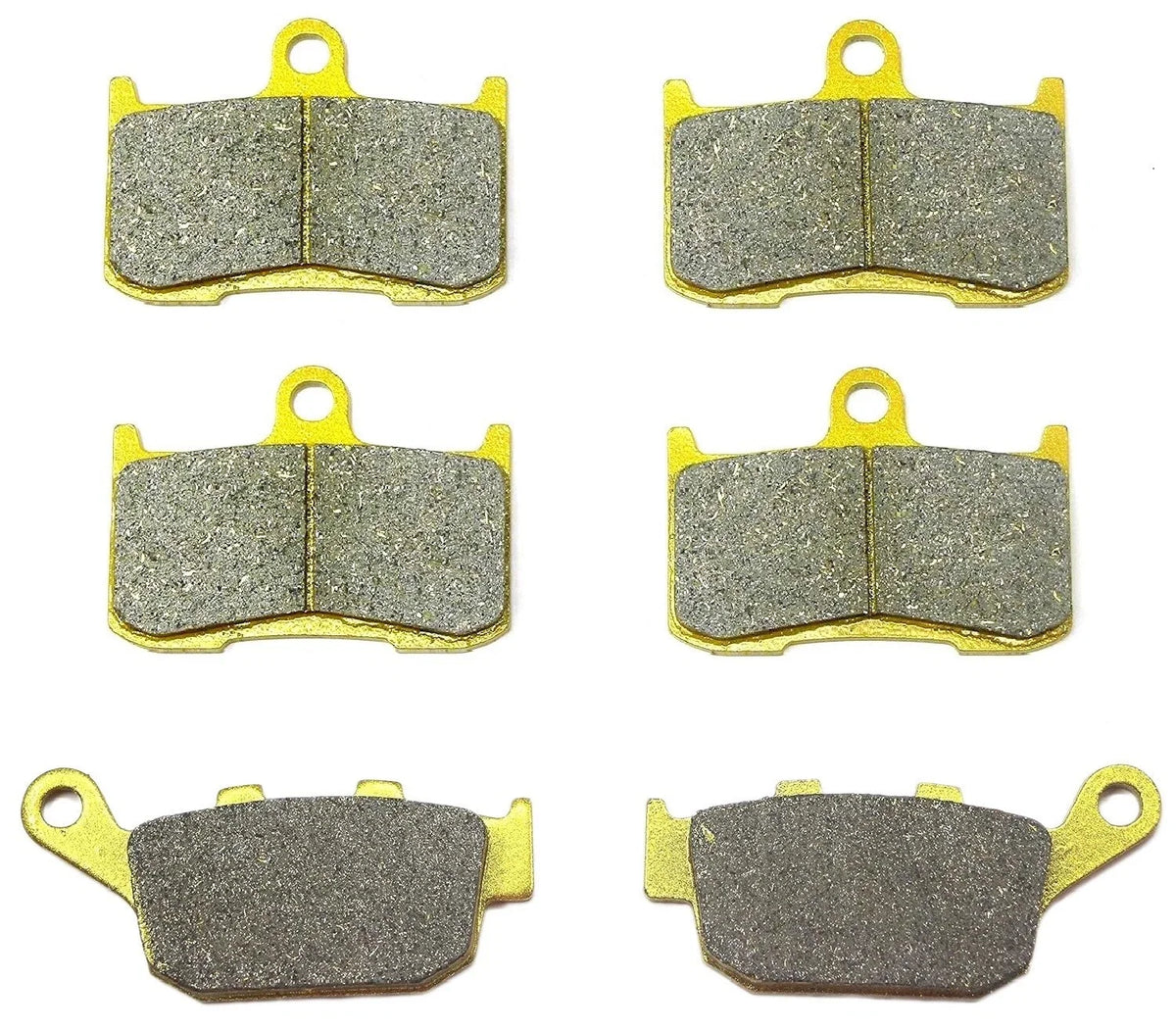 Set of 2 MC Front Rear Brake Pads for Kawasaki Z800 ZR800E (2013–2016)
