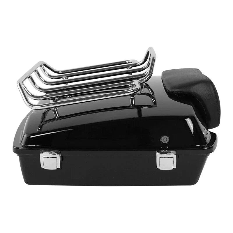 Razor Trunk Rack & Backrest for Harley Street Road Glide (1997–2013)