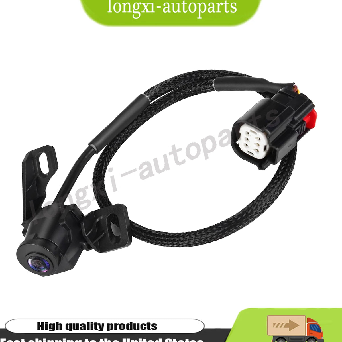 1 Pack Rear View Backup Camera for Ford F-350 (2008–2010) 9C3Z-19G490-A, 9C3Z-19G490-E