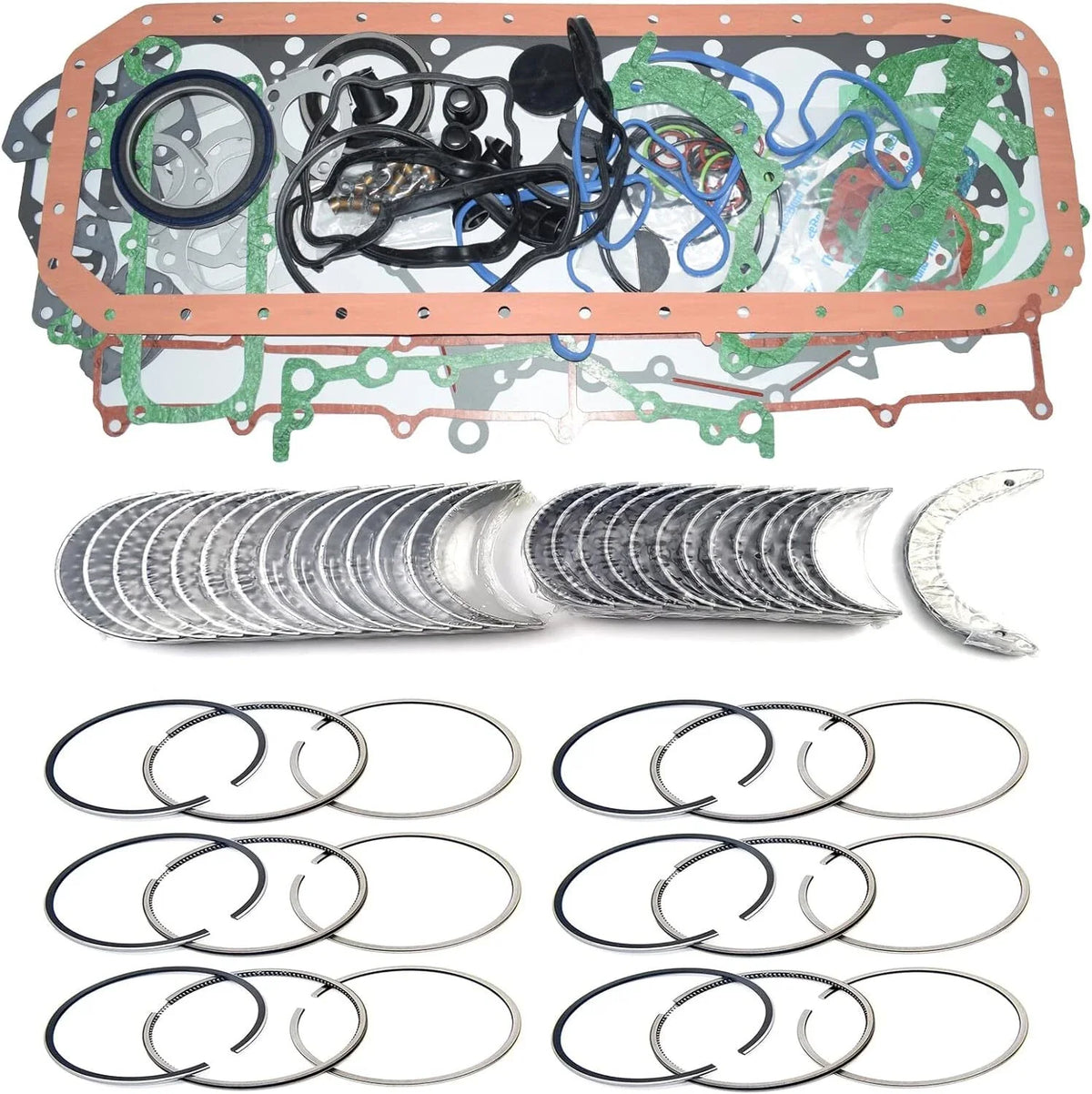 Engine Full Set Re-Ring Kit for Isuzu 6HL1 (1990–1999)