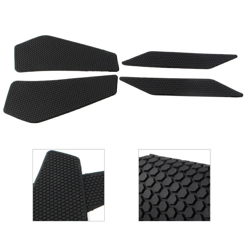 Set of 4 Side Tank Traction Grip Pads for Kawasaki Ninja 400 (2018–2020)